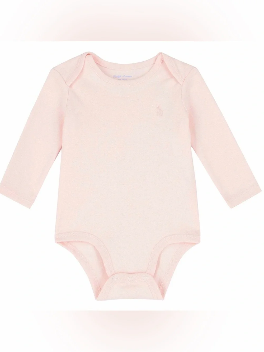 Ralph Lauren Baby Girls Soft Pink Bodysuit 3-6 Months